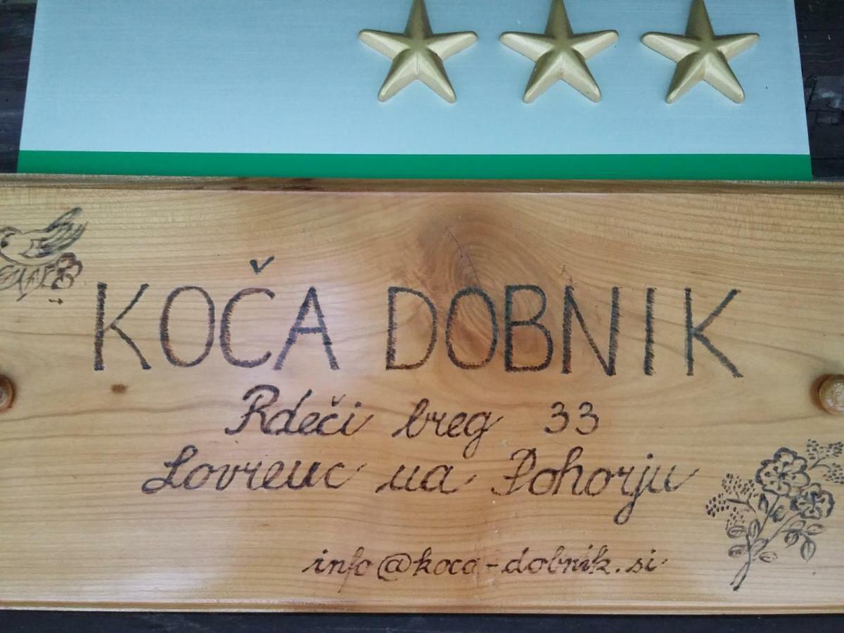 Вилла Pocitniska Hisa Koca Dobnik Lovrenc na Pohorju Экстерьер фото